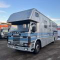 Scania 93M 230 18 Tonne Horsebox Front Living Accommodation