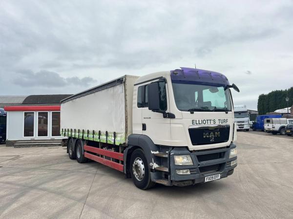 MAN TGS 26.360 6X4 Double Diff 16 Speed Manual Gearbox 2009 09 Reg